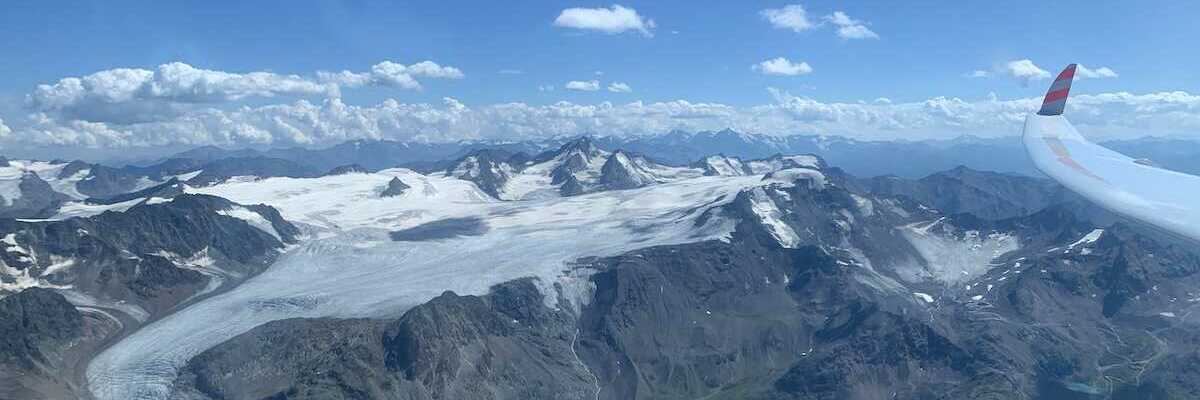 Verortung via Georeferenzierung der Kamera: Aufgenommen in der Nähe von Gemeinde Kaunertal, Österreich in 3900 Meter